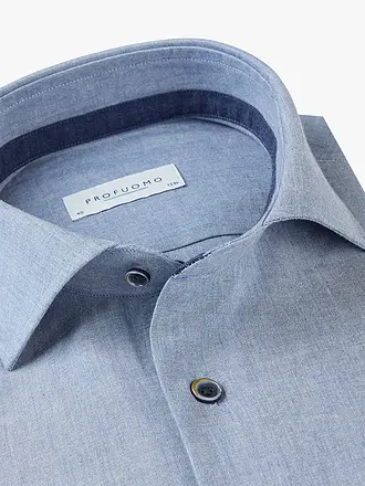 PROFUOMO | Chemise Slim Fit | blau